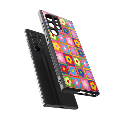 Blossom Harmony sleek samsung galaxy s23 ultra cover with tempered glass back and TPU edges