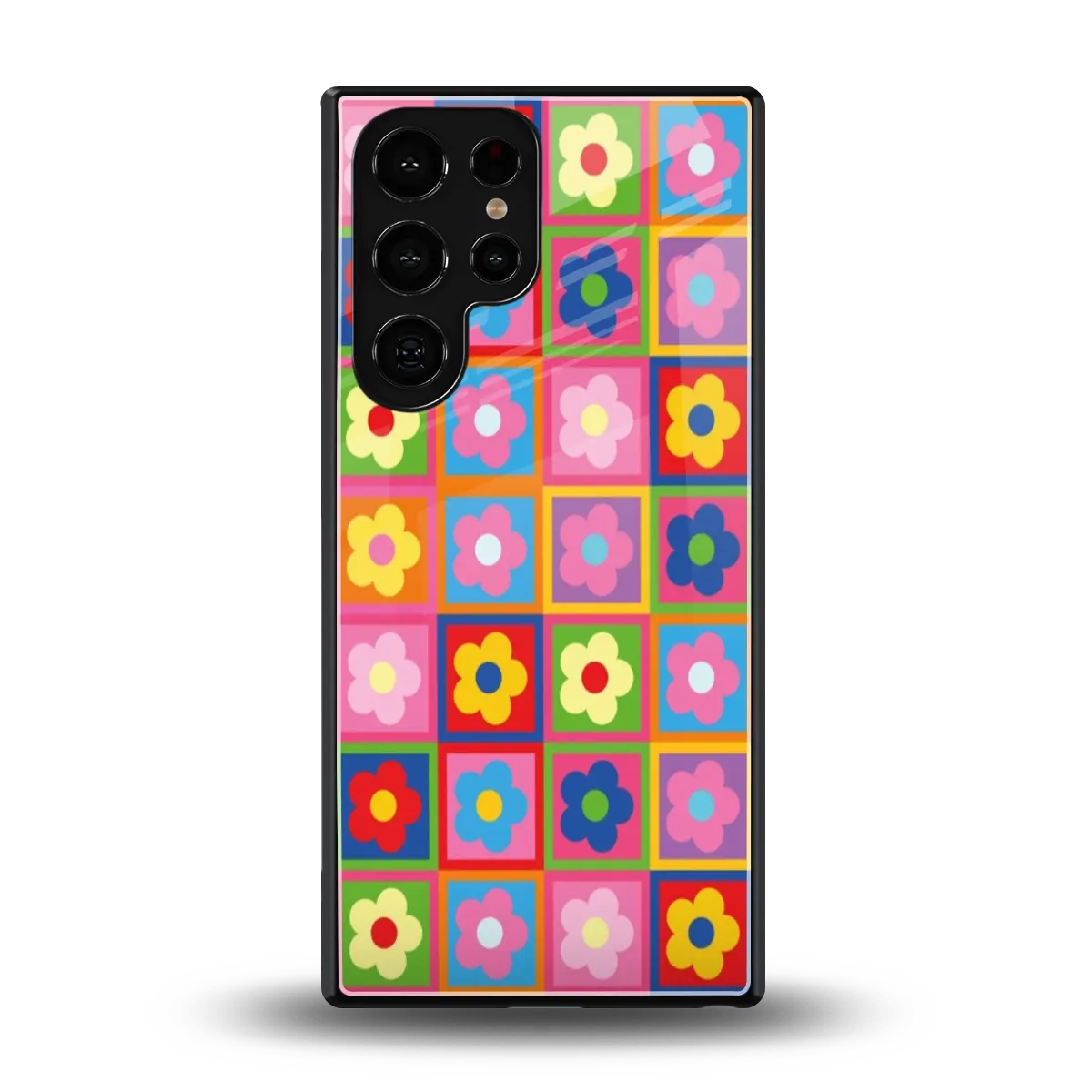 Blossom Harmony back phone cover | glass case for samsung galaxy s25 ultra