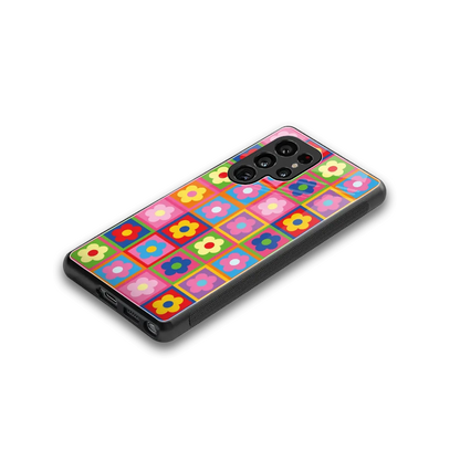 Blossom Harmony stylish phone case for samsung galaxy s26 ultra | glossy glass and slim fit