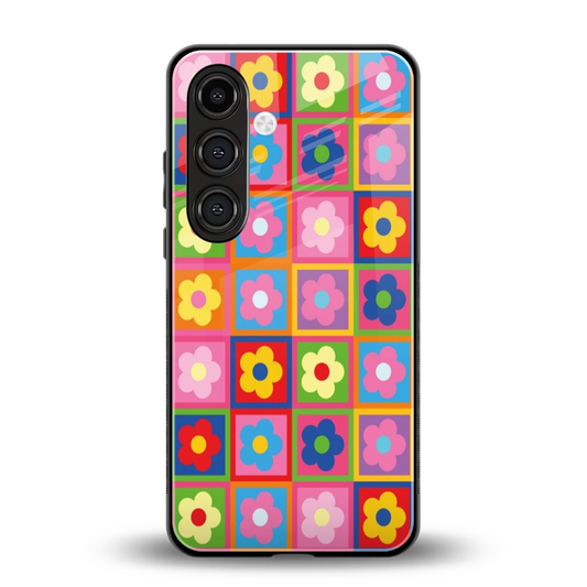 Blossom Harmony back phone cover | glass case for samsung galaxy s23 fe