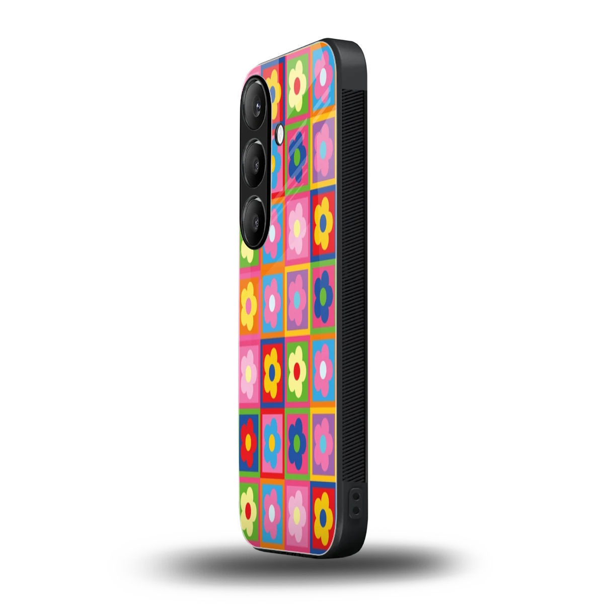 Blossom Harmony samsung galaxy s24 mobile cover | shockproof glass phone case