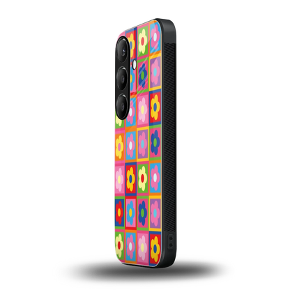 Blossom Harmony samsung galaxy s24 mobile cover | shockproof glass phone case
