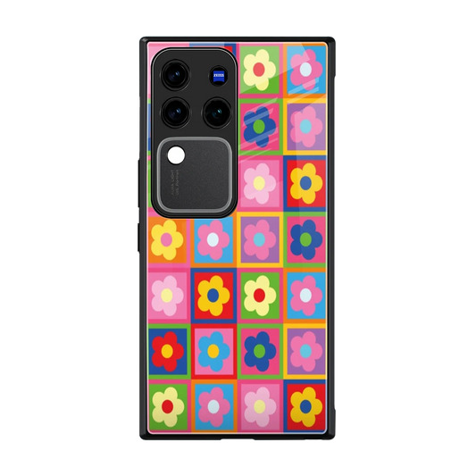 Blossom Harmony back phone cover | glass case forvivo v30 pro