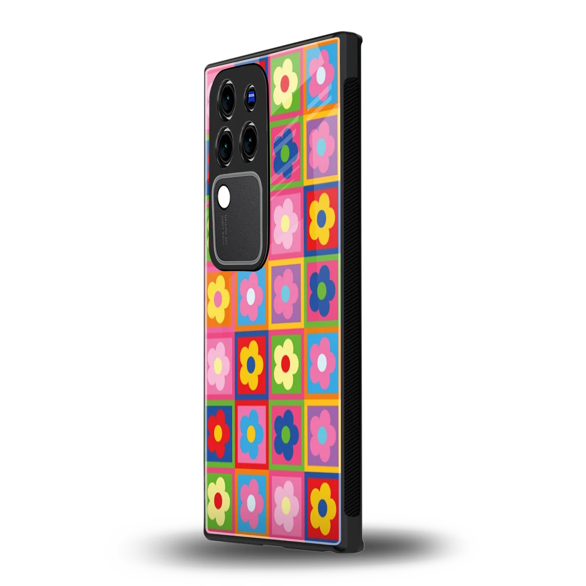 Blossom Harmonyvivo v30 pro mobile cover | shockproof glass phone case