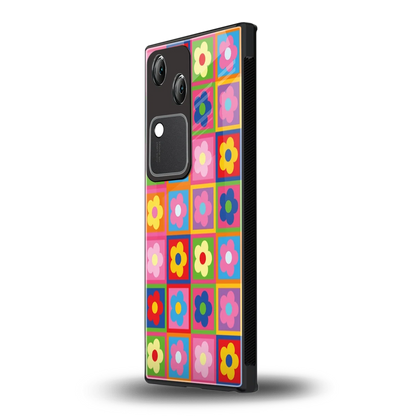 Blossom Harmony vivo v30 mobile cover | shockproof glass phone case
