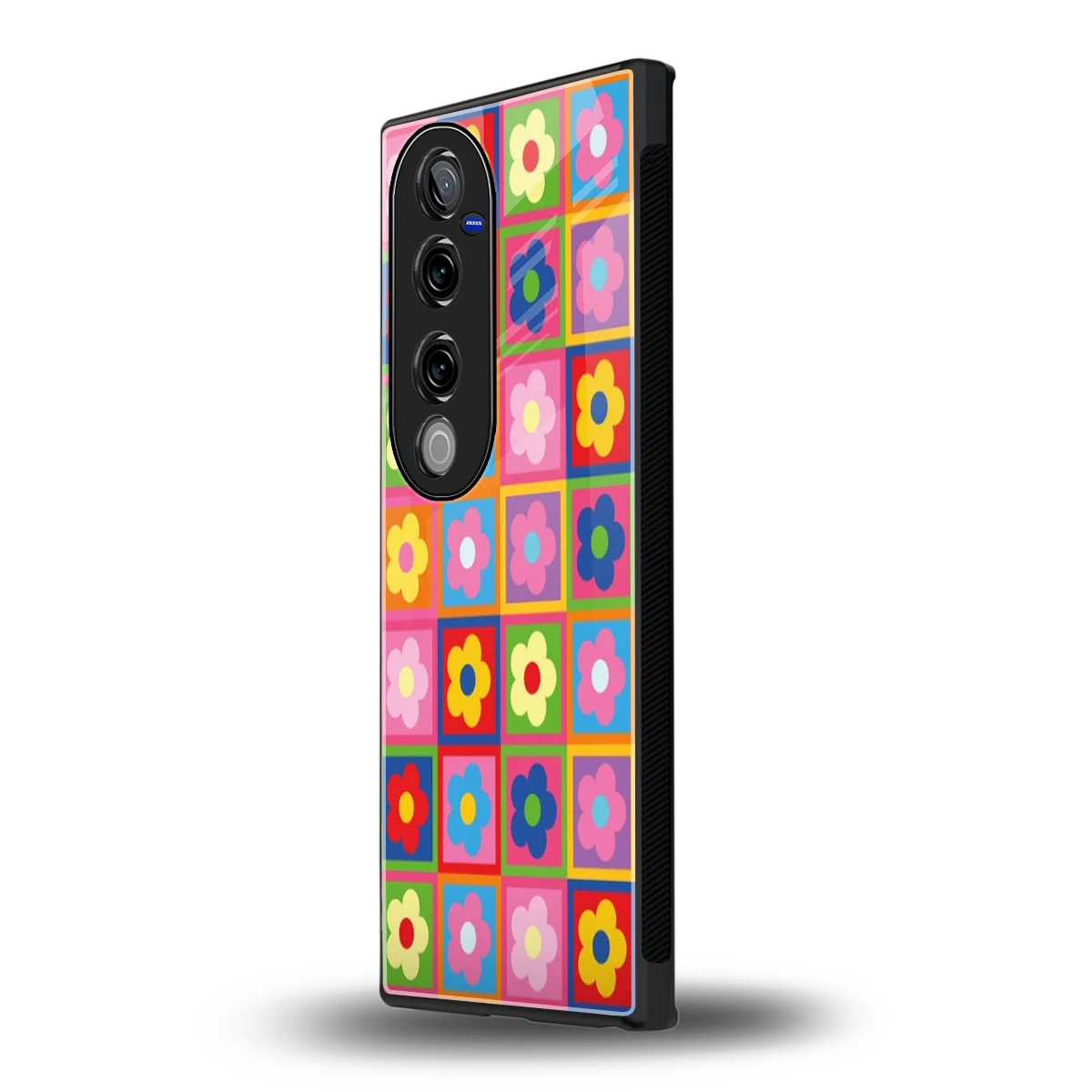 Blossom Harmony vivo v40 pro mobile cover | shockproof glass phone case