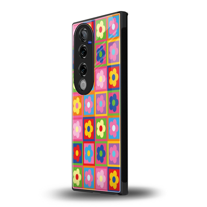 Blossom Harmony vivo v40 pro mobile cover | shockproof glass phone case