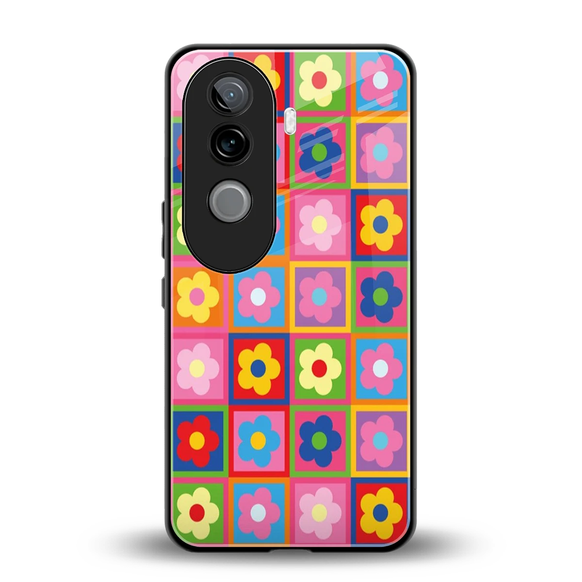 Blossom Harmony back phone cover | glass case for vivo v40e
