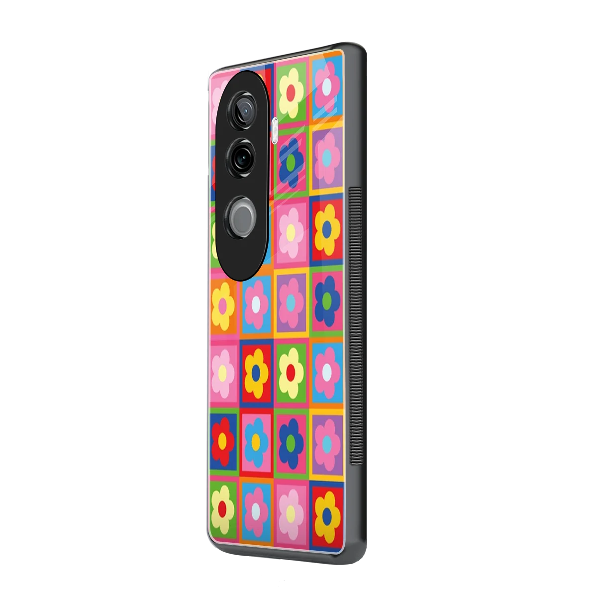 Blossom Harmony vivo v40e mobile cover | shockproof glass phone case