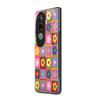Blossom Harmony vivo v40e mobile cover | shockproof glass phone case