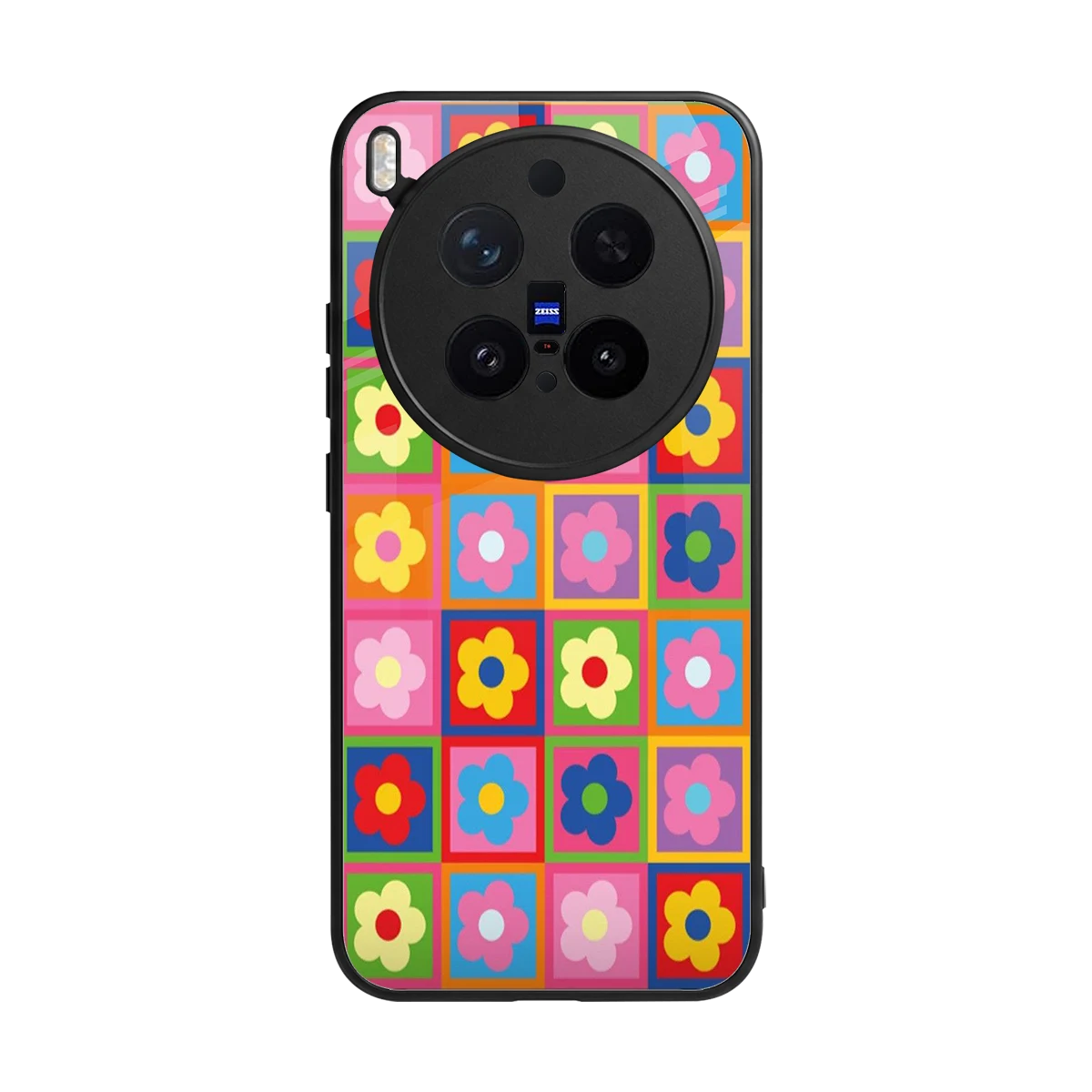 Blossom Harmony back phone cover | glass case for vivo x300 pro