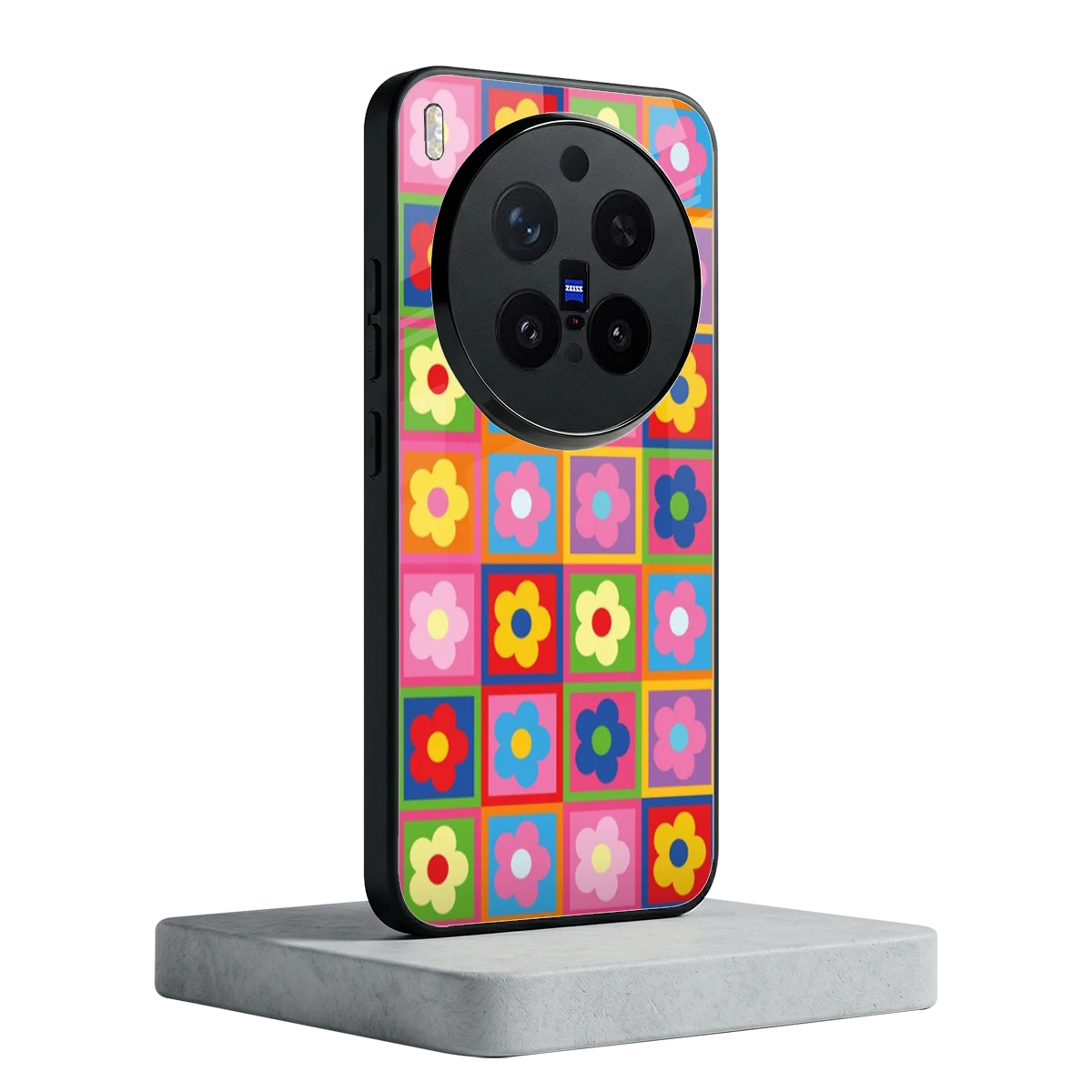 Blossom Harmony vivo x300 pro mobile cover | shockproof glass phone case