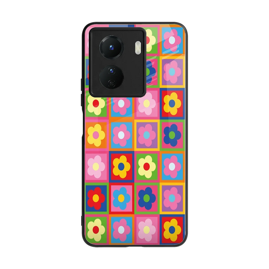 Blossom Harmony back phone cover | glass case for vivo y16