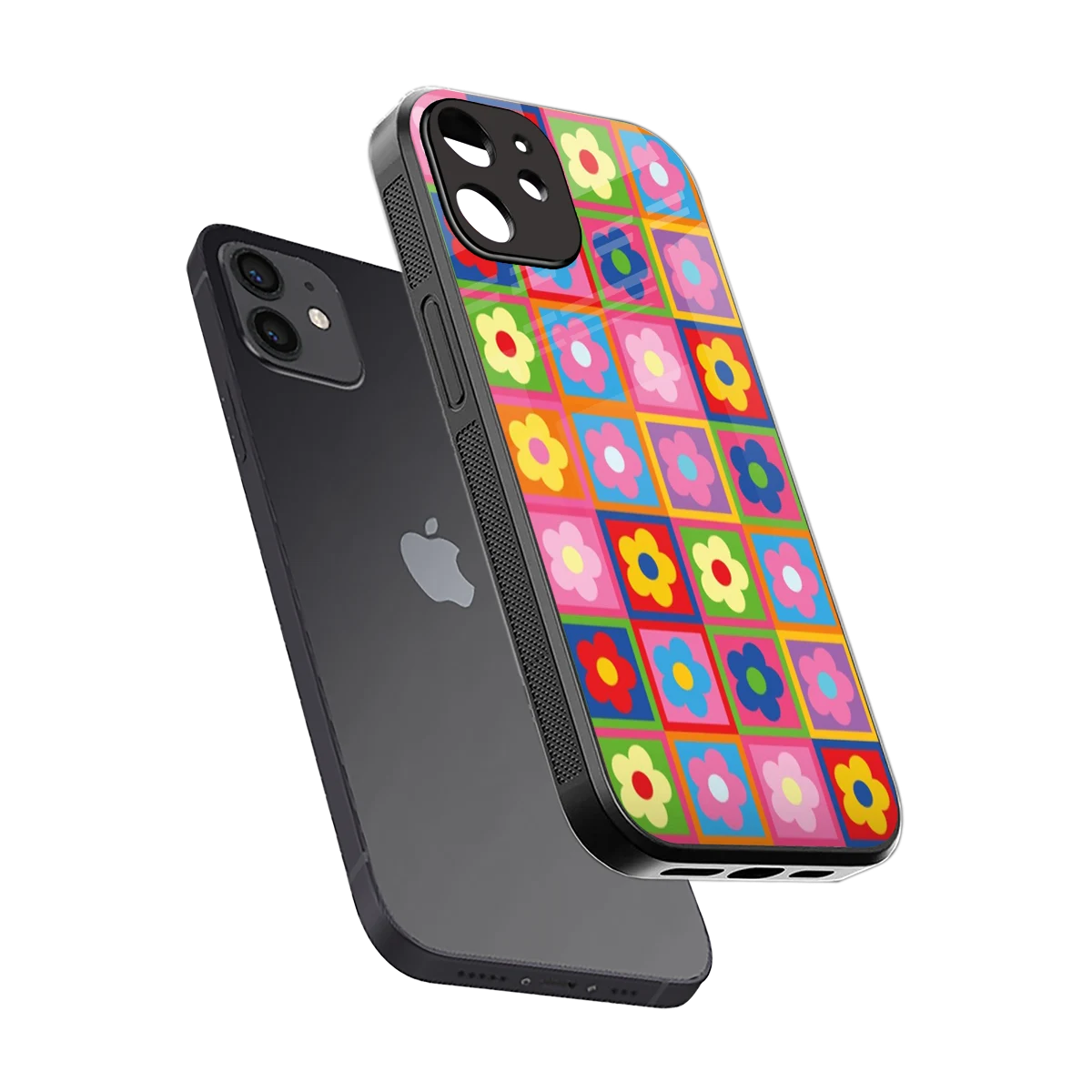 Blossom Harmony sleek iphone 11 cover with tempered glass back and TPU edges