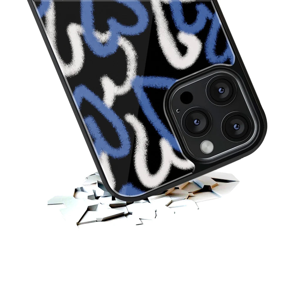 Durable Glass Back Mobile Case for iPhone, Samsung, OnePlus, Google Pixel, Redmi, Vivo, Oppo