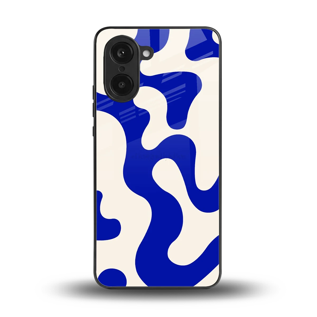 Blue Drift back phone cover | glass case for oneplus nord ce5 5g