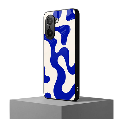 Blue Drift oneplus nord ce5 5g mobile cover | shockproof glass phone case