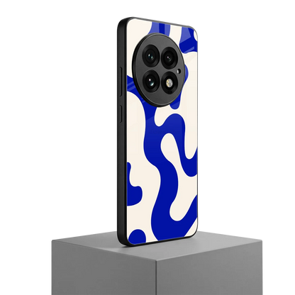 Blue Drift oneplus 13 mobile cover | shockproof glass phone case
