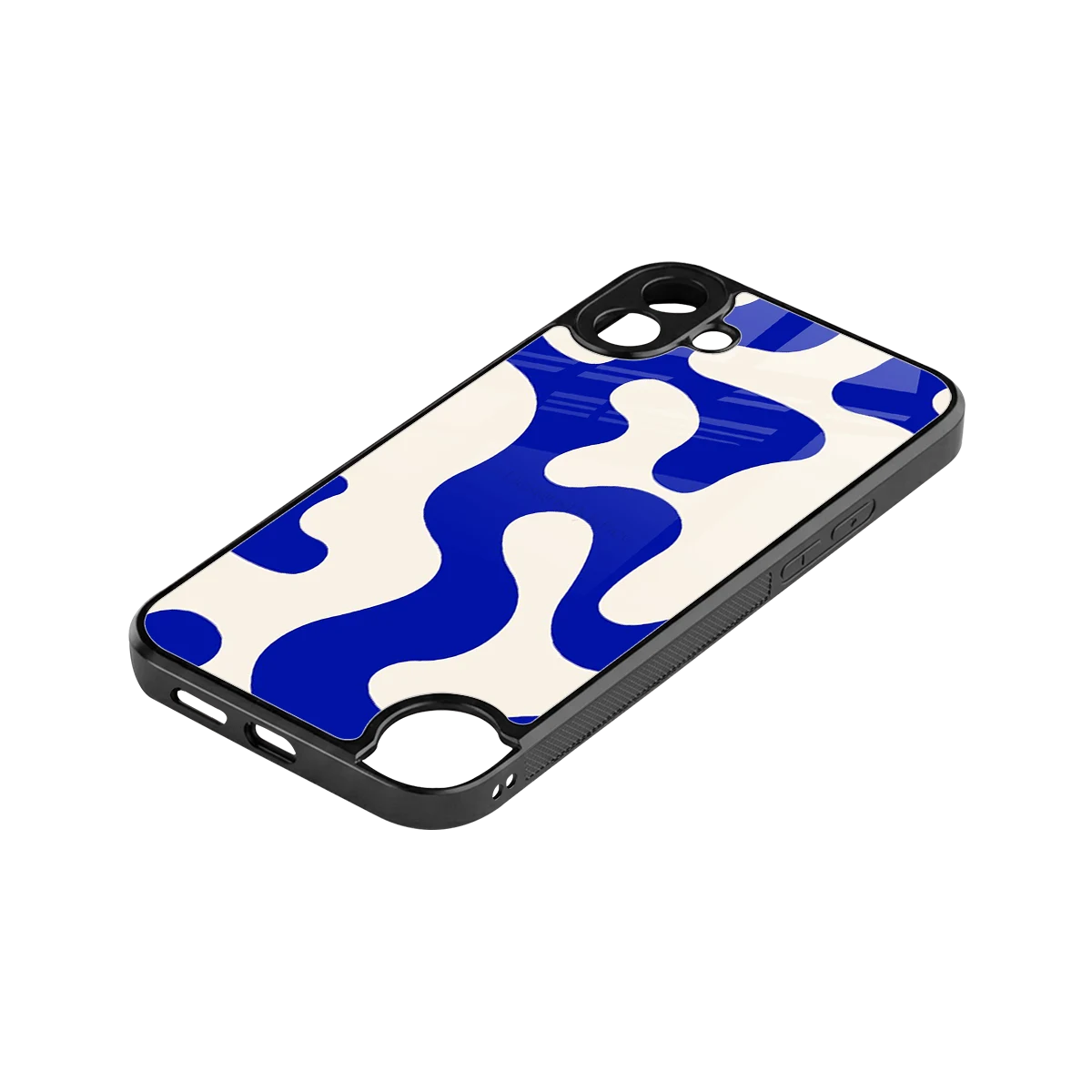Blue Drift stylish phone case for cmf nothing phone 1 | glossy glass and slim fit