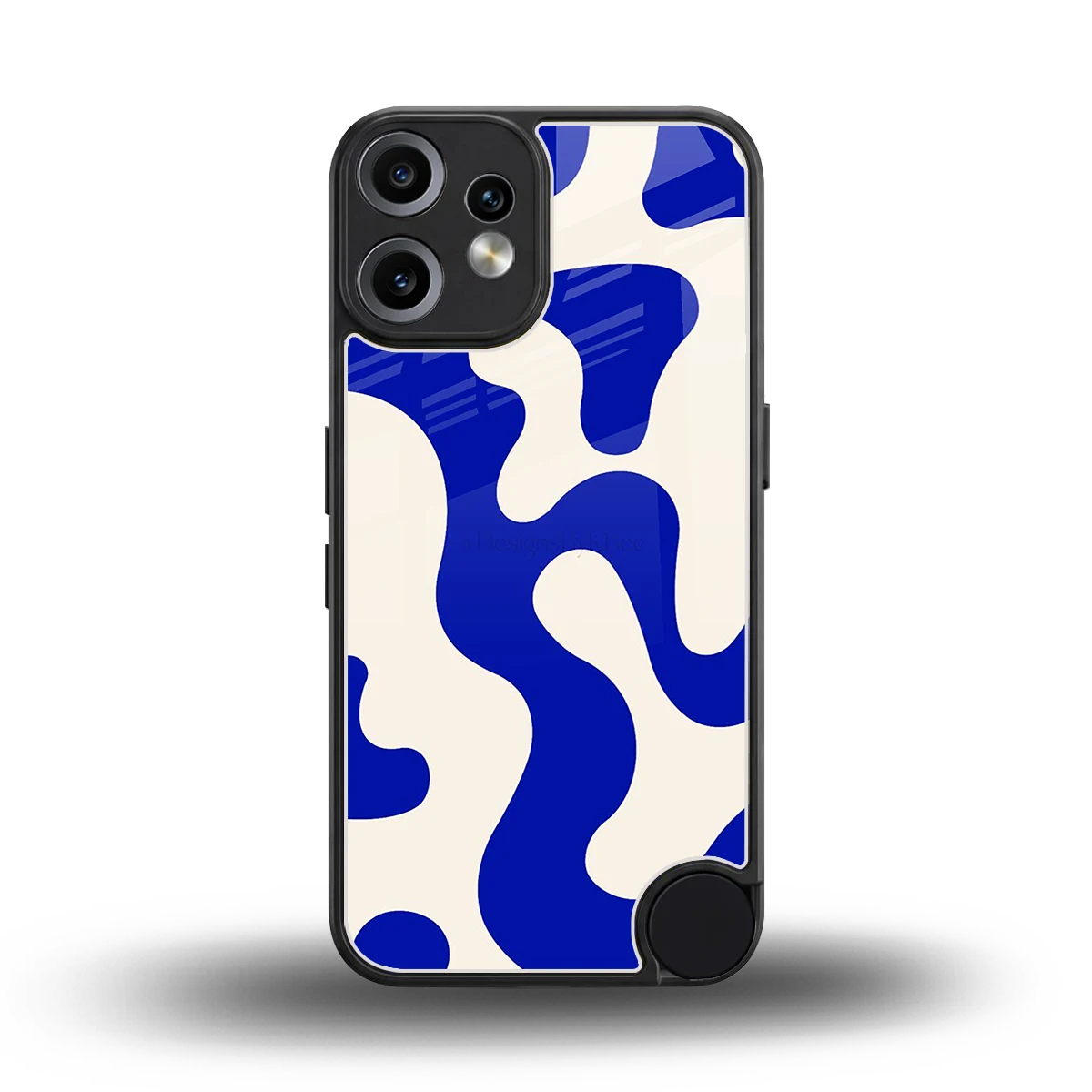 Blue Drift back phone cover | glass case for cmf nothing phone 2 pro
