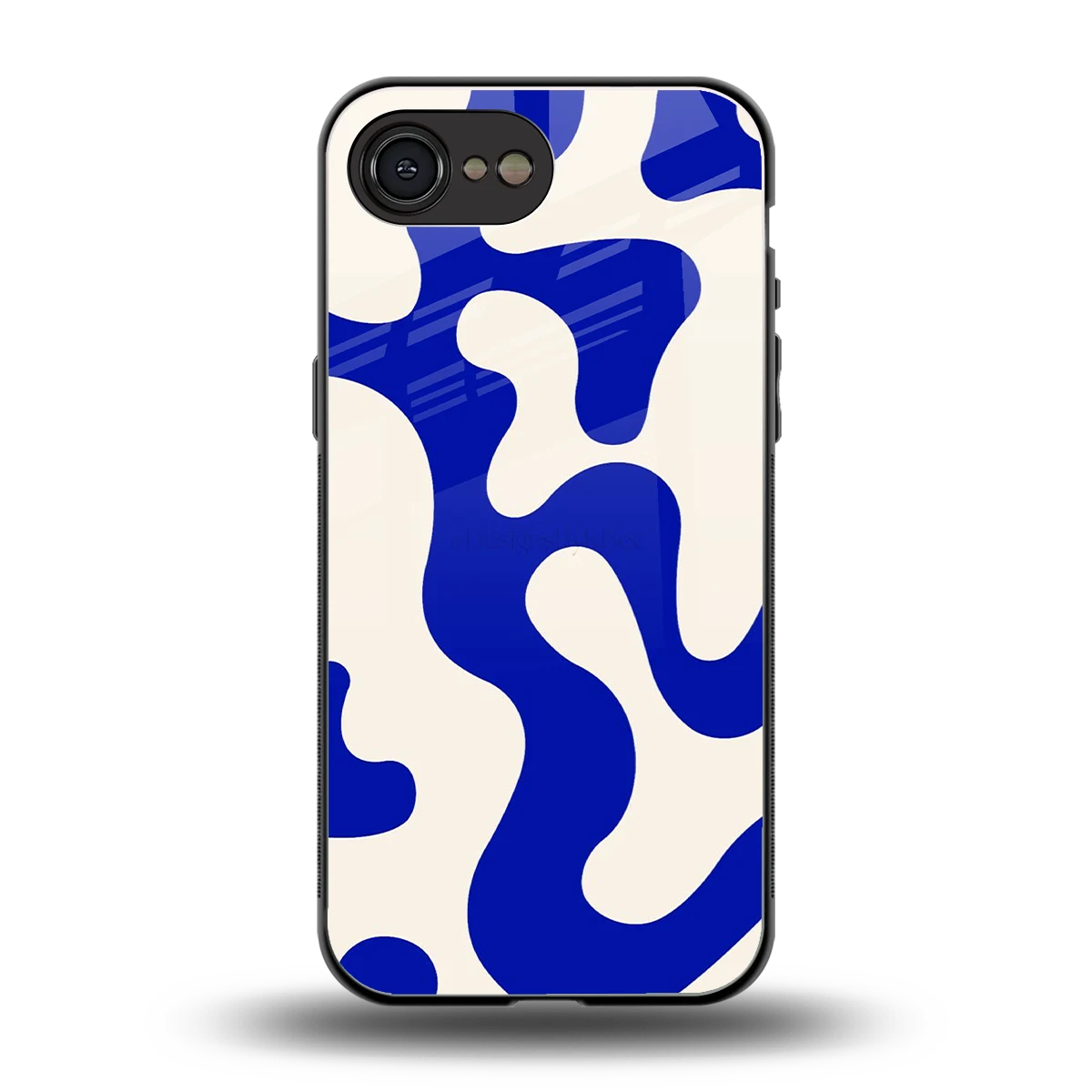 Blue Drift back phone cover | glass case for iphone 16e
