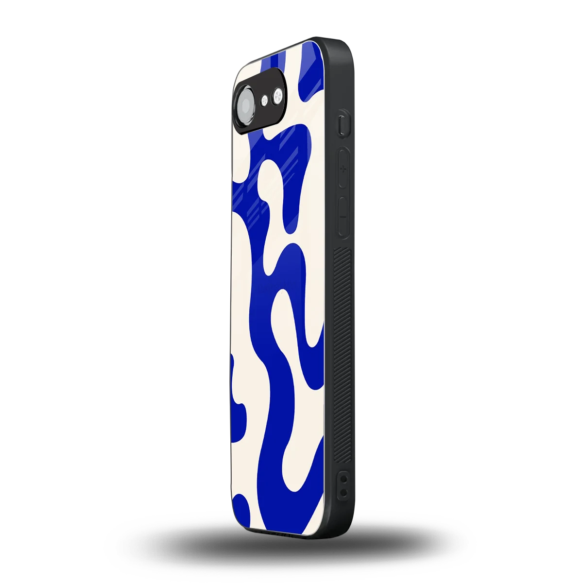 Blue Drift iphone 17e mobile cover | shockproof glass phone case