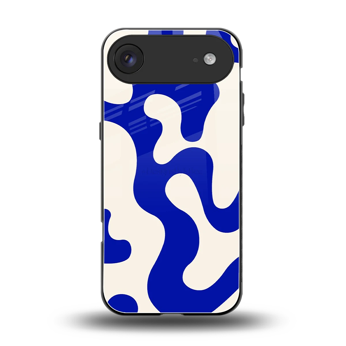 Blue Drift back phone cover | glass case for iphone air