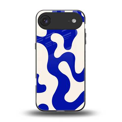 Blue Drift back phone cover | glass case for iphone air