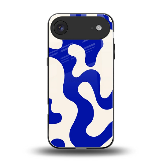 Blue Drift back phone cover | glass case for iphone air
