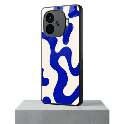 Blue Drift iqoo neo 10r 5g mobile cover | shockproof glass phone case