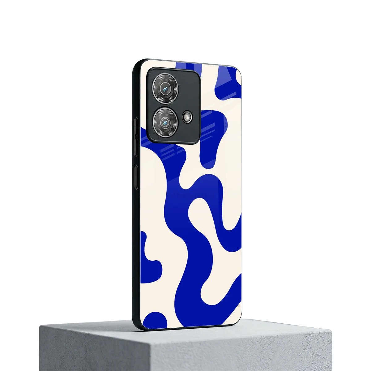 Blue Drift motorola edge 40 neo 5g mobile cover | shockproof glass phone case
