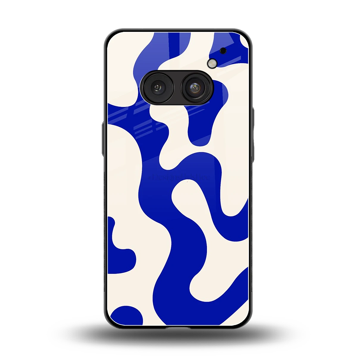 Blue Drift back phone cover | glass case for nothing phone 2a plus