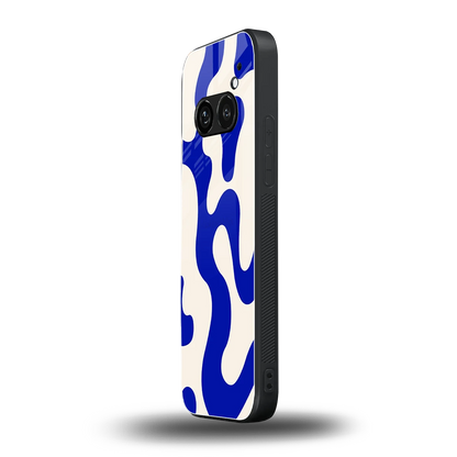 Blue Drift nothing phone 2a plus mobile cover | shockproof glass phone case