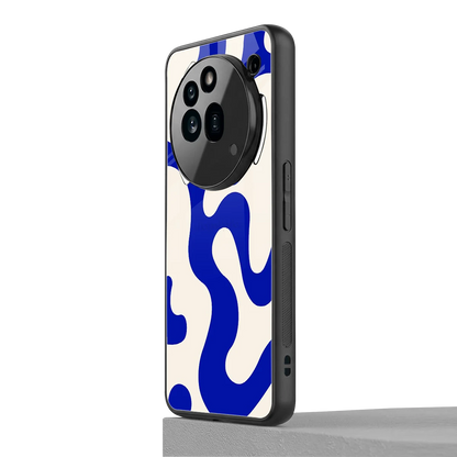 Blue Drift nothing phone 3a pro mobile cover | shockproof glass phone case