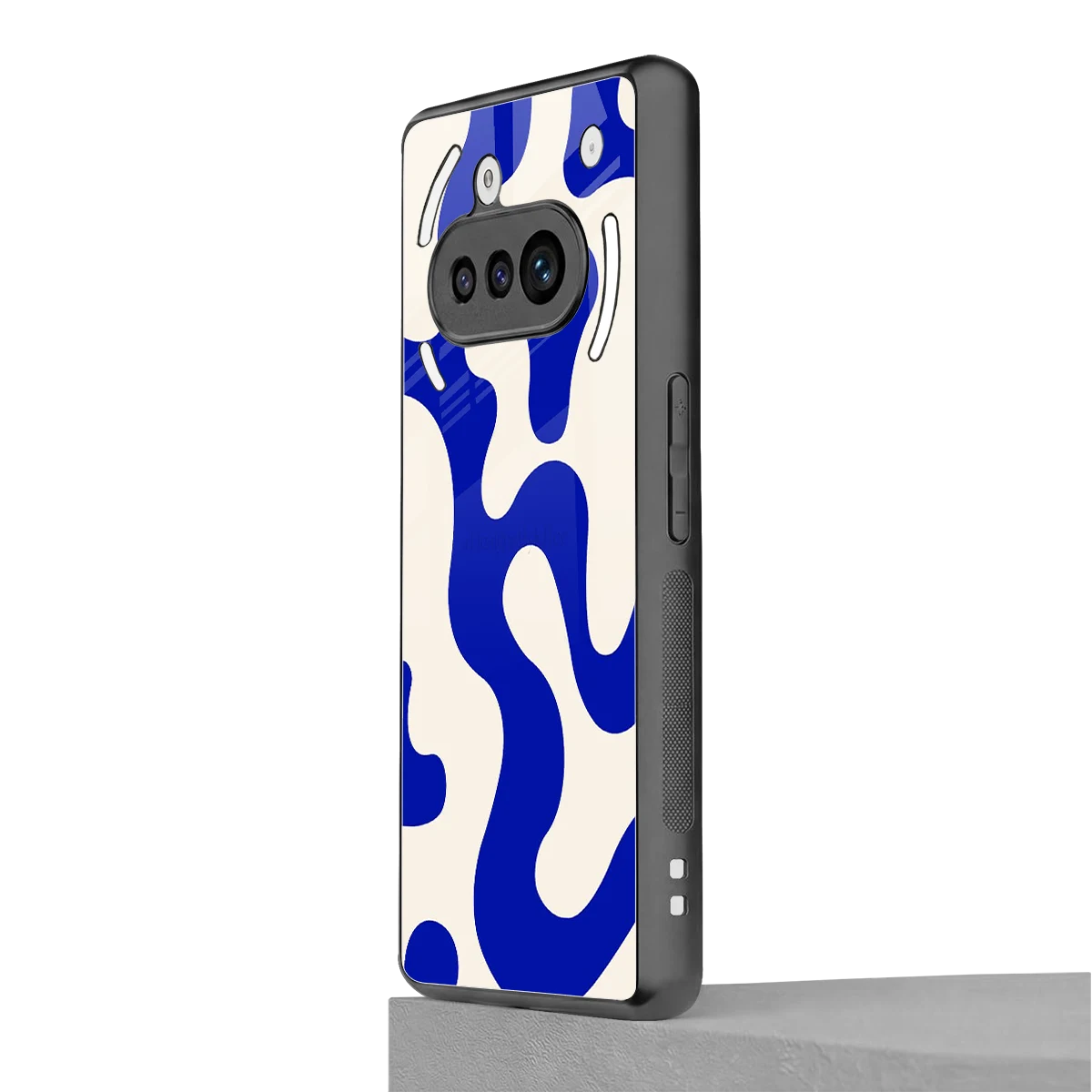 Blue Drift nothing phone 3a mobile cover | shockproof glass phone case