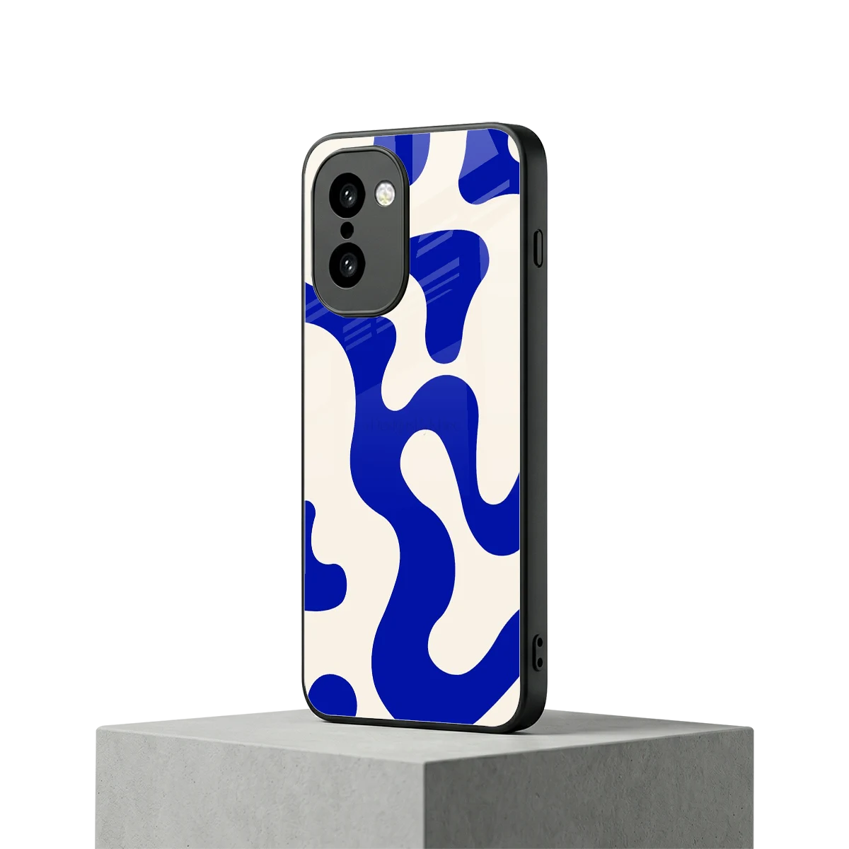 Blue Drift oneplus 15r mobile cover | shockproof glass phone case