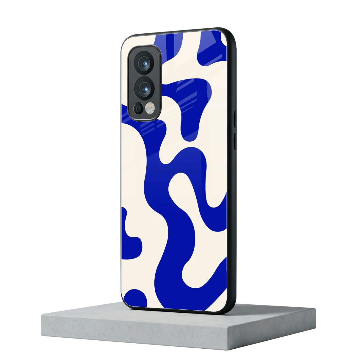 Blue Drift oneplus nord 2 mobile cover | shockproof glass phone case