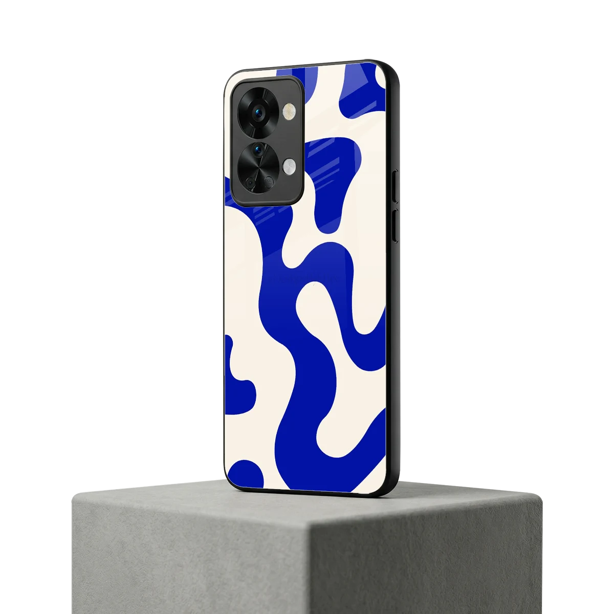 Blue Drift oneplus nord 2t mobile cover | shockproof glass phone case