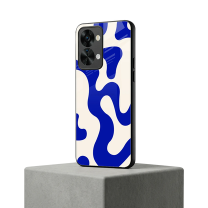 Blue Drift oneplus nord 2t mobile cover | shockproof glass phone case
