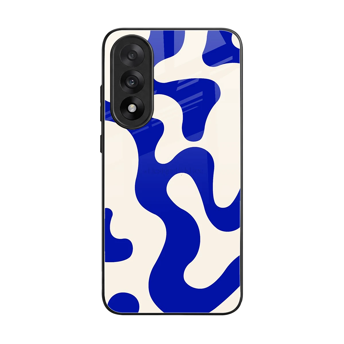 Blue Drift back phone cover | glass case for oneplus nord 5