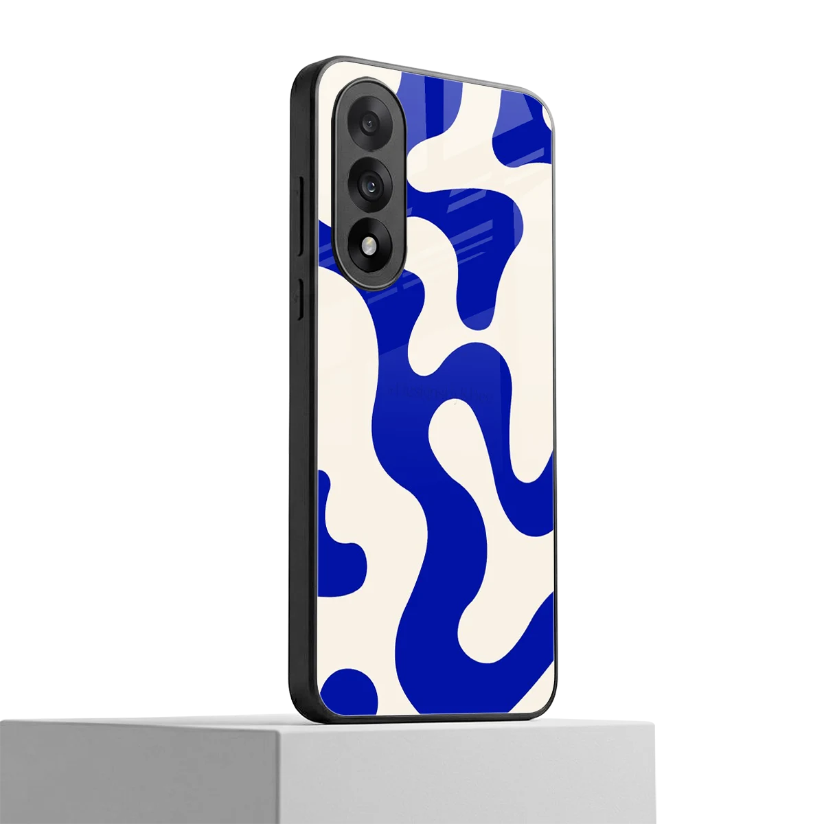 Blue Drift oneplus nord 5 mobile cover | shockproof glass phone case
