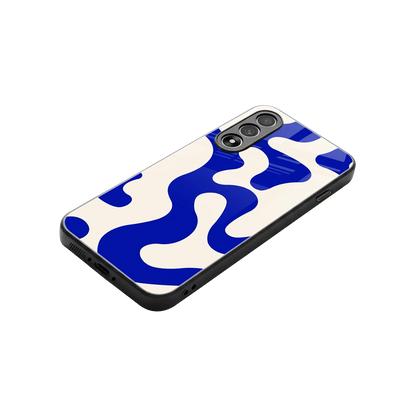 Blue Drift stylish phone case for oneplus nord 5 | glossy glass and slim fit