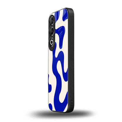 Blue Drift oneplus nord ce 4 mobile cover | shockproof glass phone case
