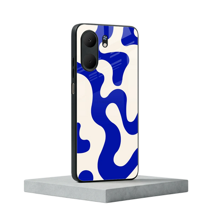 Blue Drift oppo a5x 5g mobile cover | shockproof glass phone case