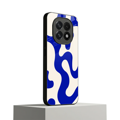 Blue Drift oppo f29 5g mobile cover | shockproof glass phone case