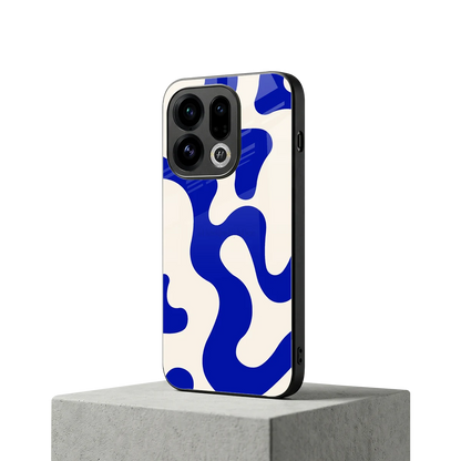 Blue Drift oppo find x9 mobile cover | shockproof glass phone case