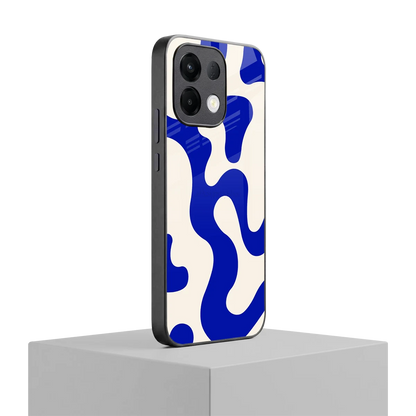 Blue Drift oppo k13 5g mobile cover | shockproof glass phone case
