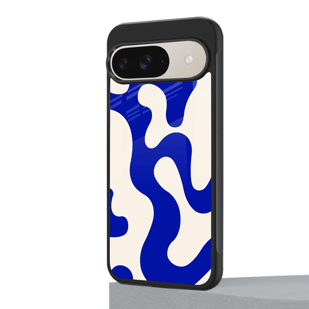 Blue Drift google pixel 9 mobile cover | shockproof glass phone case