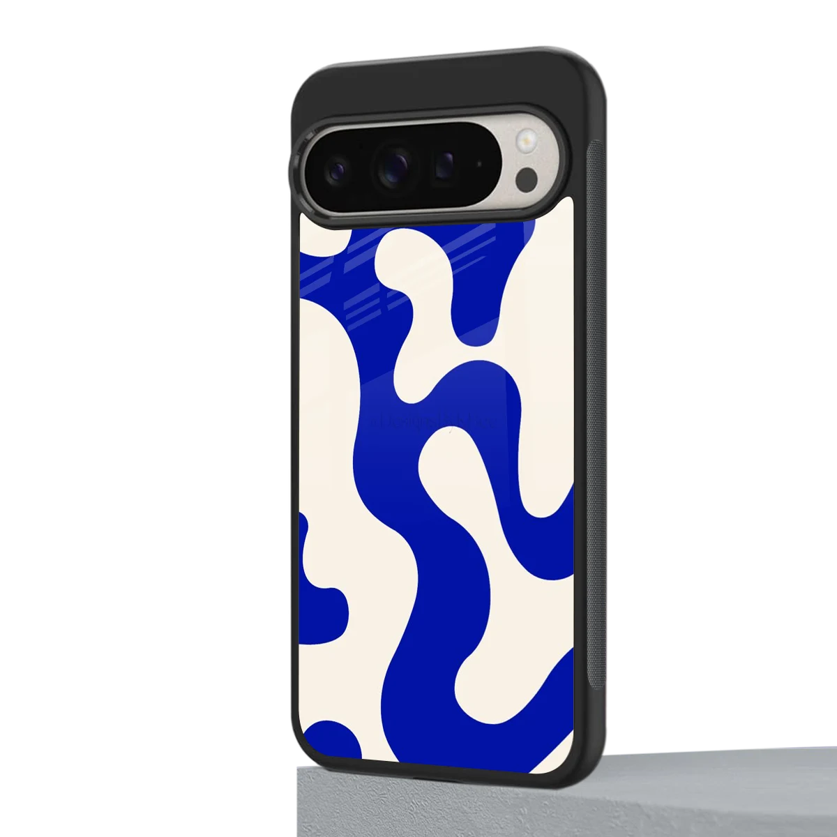 Blue Drift google pixel 9 pro mobile cover | shockproof glass phone case