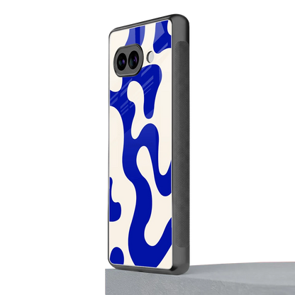 Blue Drift google pixel 10a mobile cover | shockproof glass phone case